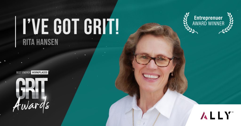 Rita Hansen, Winner of 2022 ALLY Energy GRIT Awards