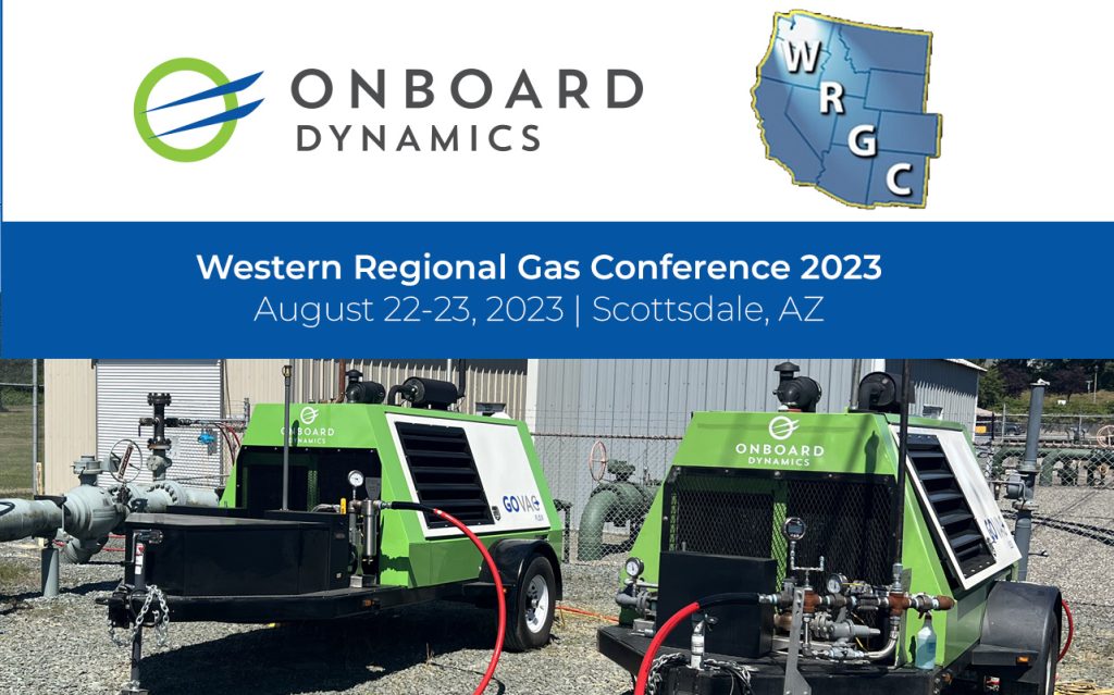Onboard Dynamics Exhibiting at the 2023 Western Regional Gas Conference