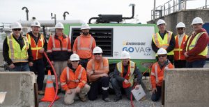 The first Canadian Compliant GoVAC® FLEX system, developed and manufactured by Onboard Dynamics LLC, has been delivered to Enbridge Gas Inc. in Toronto, Canada.