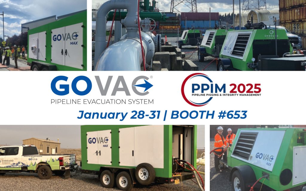 Discover the GoVAC® Pipeline Evacuation System at the 2025 PPIM Conference